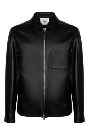Black leather jacket MAURO GRIFONI | G6AB0068A99
